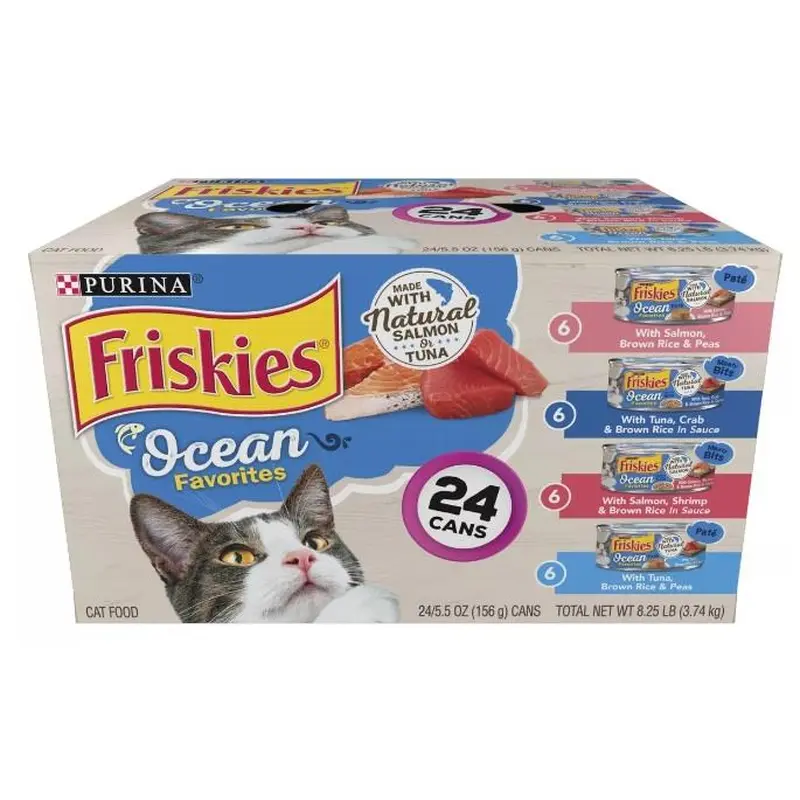 Friskies Ocean Favorites Variety Cat 24 / 5.5 oz