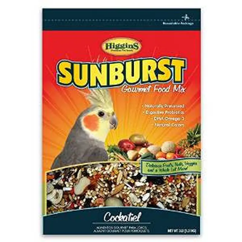 Higgins Sunburst Cockatiel 3lb 