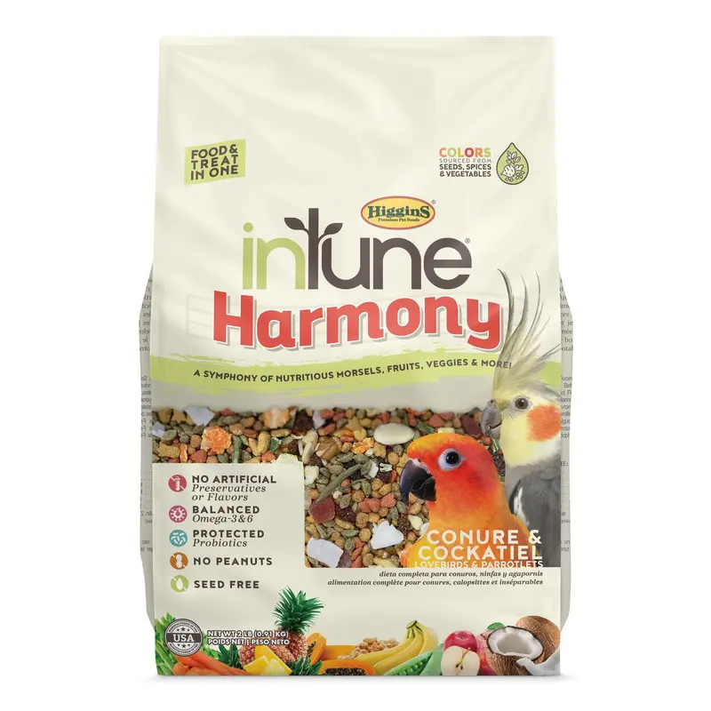 Higgins inTune Harmony Conure & Cockatiel 2lb 