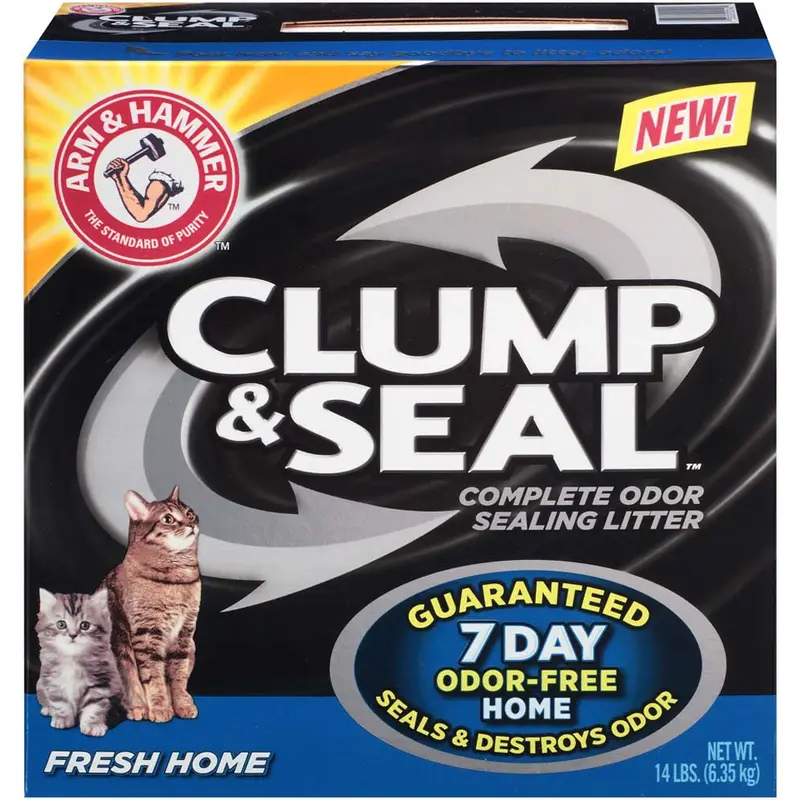 Arm & Hammer Clump & Seal Fresh Home Cat Litter 14 lb