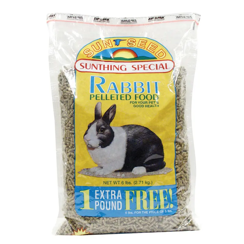 Sun Seed SunBasics Rabbit Pellets Food 6 lb