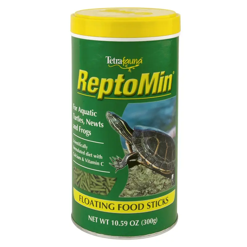 TetraFauna ReptoMin Floating Food Sticks Reptile Dry Food 10.59 oz