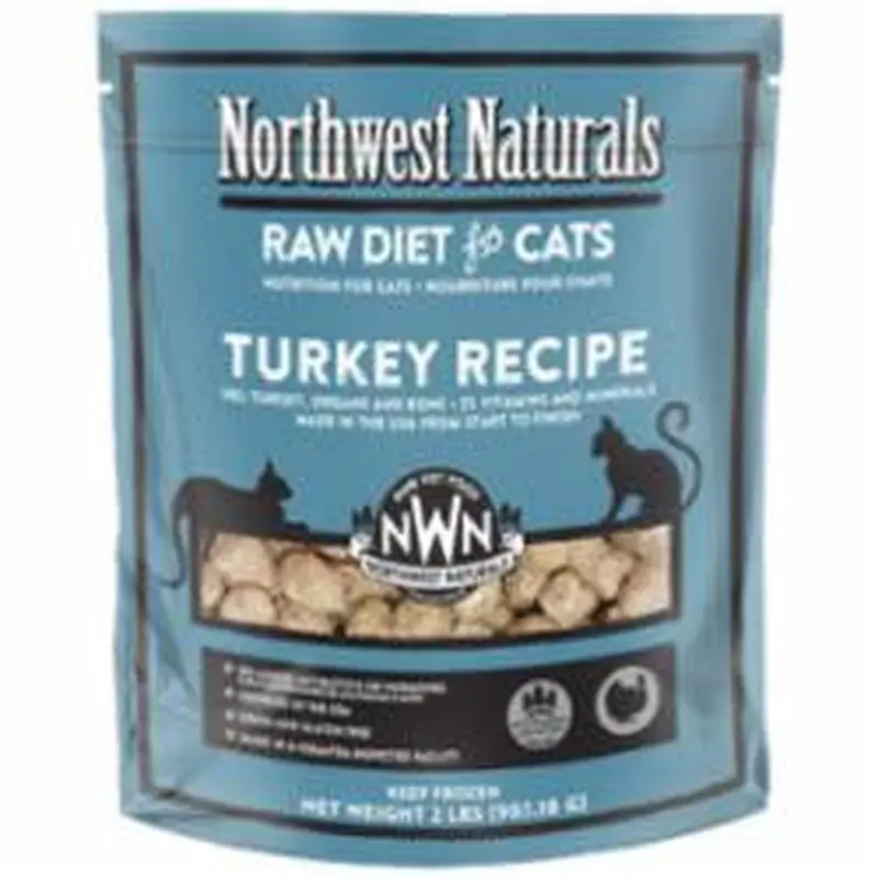 Northwest Naturals Cat Frozen Turkey 2lb 