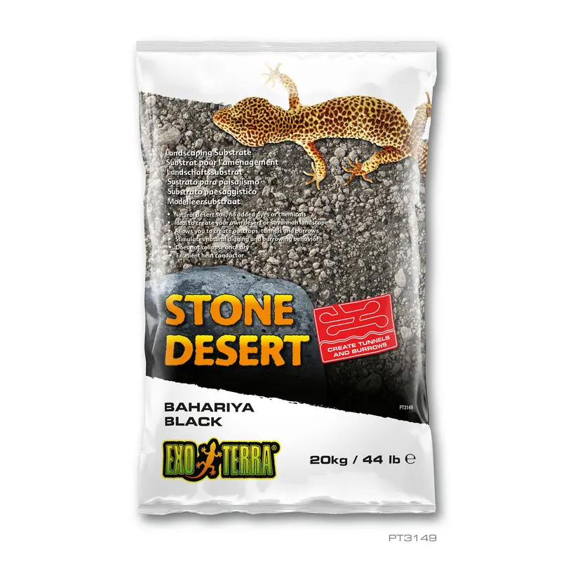 ExoTerra Bahariya Black StoneDesert 44lb