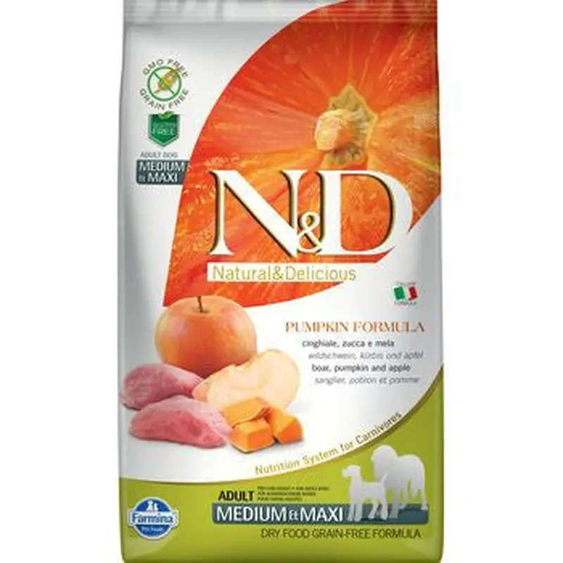 Farmina Natural & Delicious N&d Gf P/b/a Md/maxi Brd 26.4lb010047 