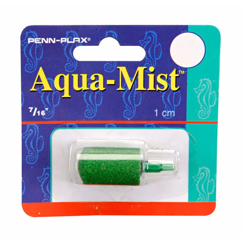 Penn-Plax Aqua-Mist Air Stone Cylinder Green 0.44 in 1 Pack