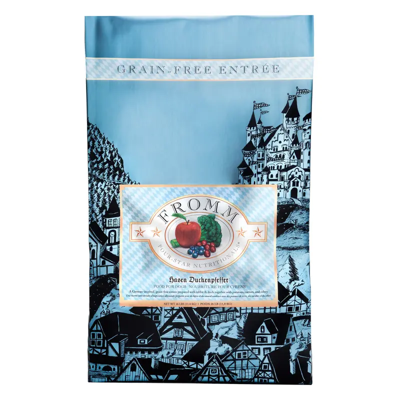 Fromm Four-Star Hasen Duckenpfeffer Dog Food 26 lb