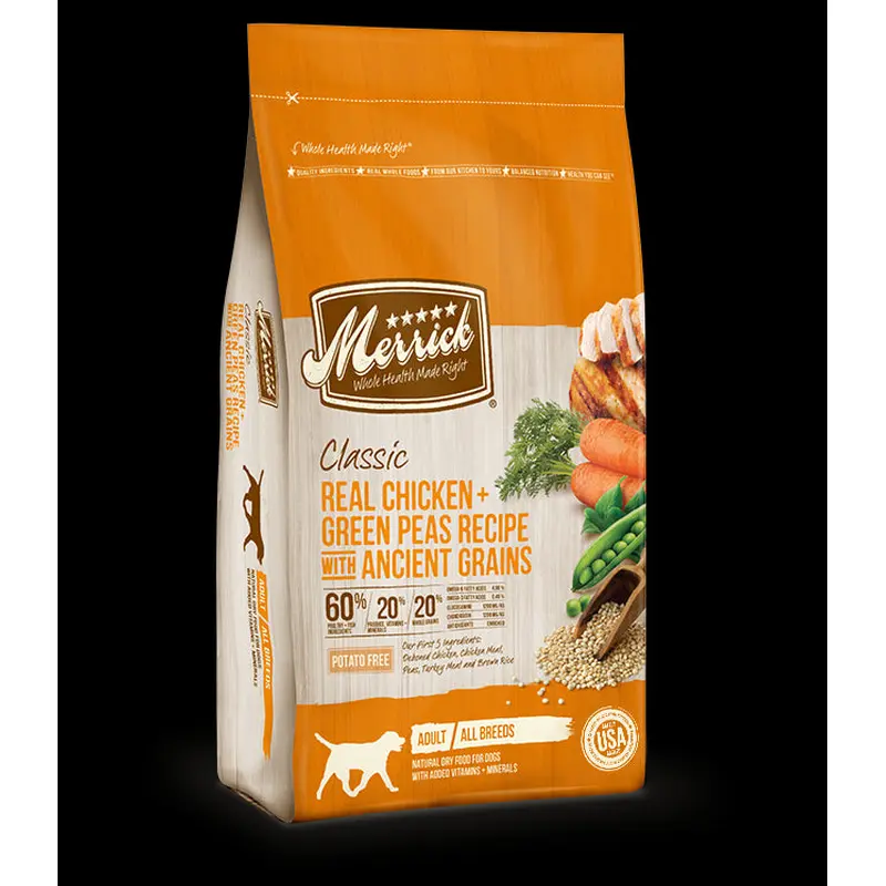 Merrick Chicken & Green Pea with Ancient Grains Dry Dog Food 4lb