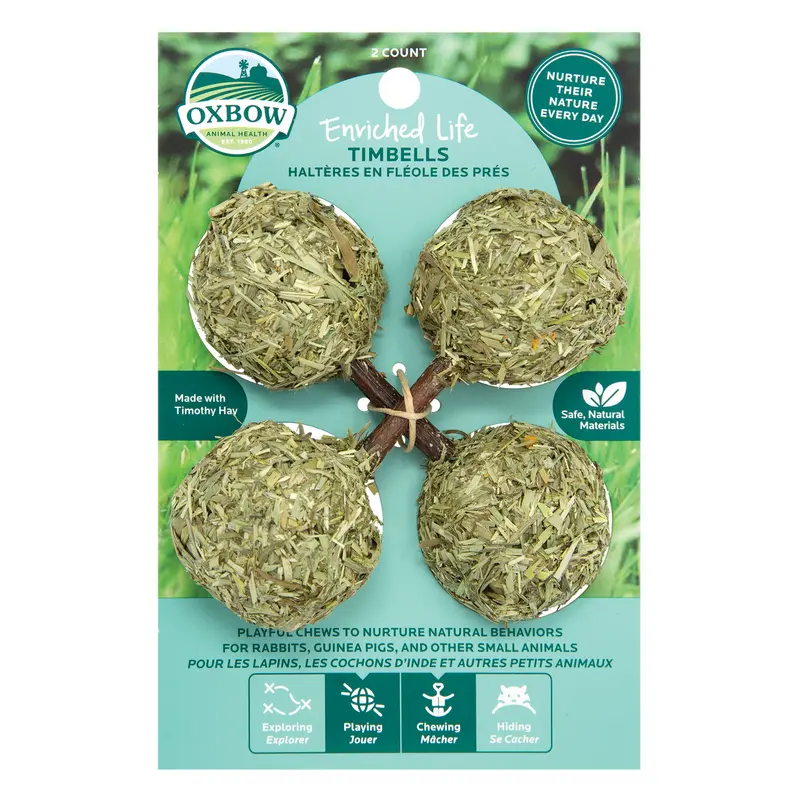 Oxbow Animal Health Enriched Life Timbells Small Animal Toy One Size