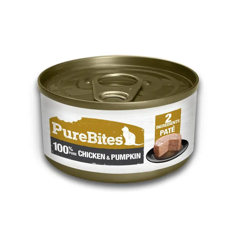PureBites 100% Pure Chicken & Pumpkin Pate 12 / 2.5 oz