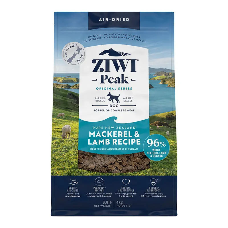 Ziwi Dog Air Dried Mackerel Lamb 8.8 Lb 