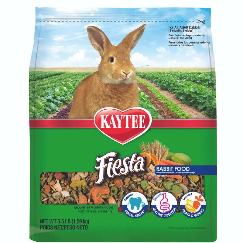 Kaytee Fiesta Rabbit Food, 3.5 lb