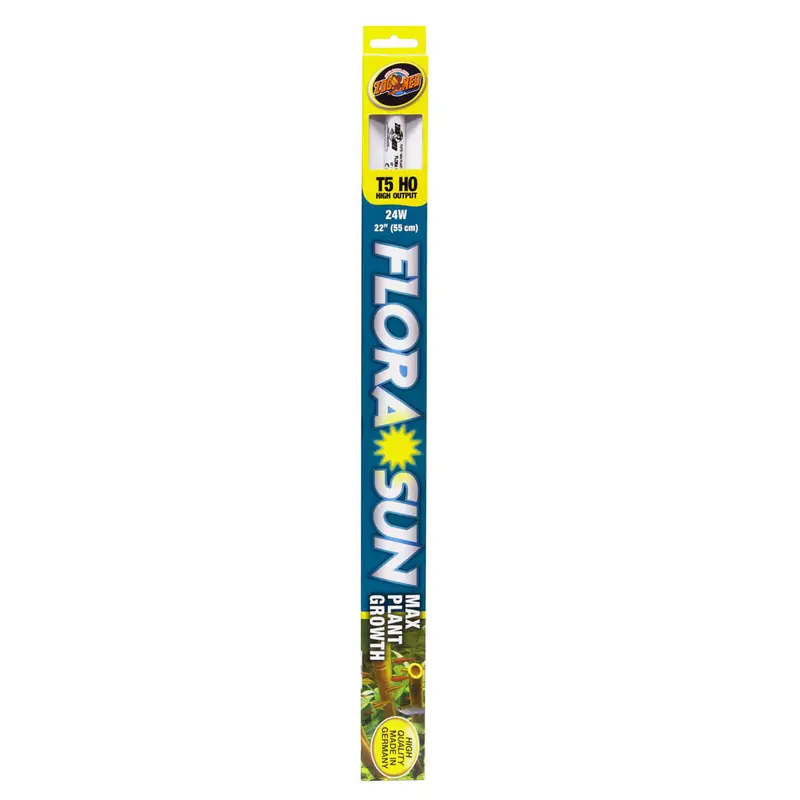 Zoo Med Flora Sun Maximum Plant Growth T5 HO Lamp White 22 in