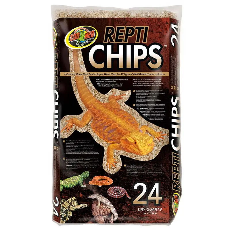 Zoo Med Repti Chips Substrate Brown 24 qt