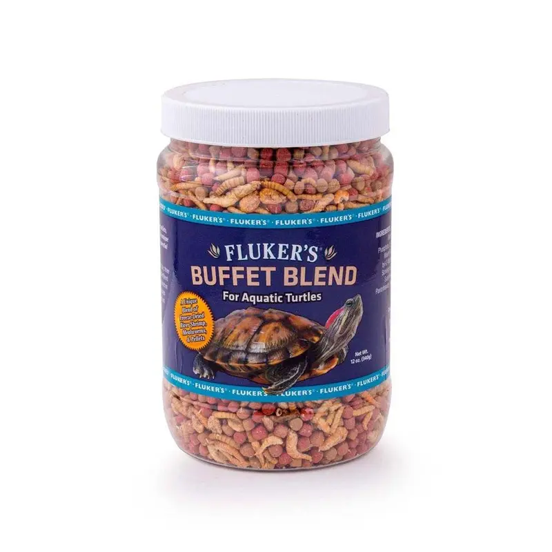 Fluker's Buffet Blend Aquatic Turtle Formula Freeze Dried Food 12 oz