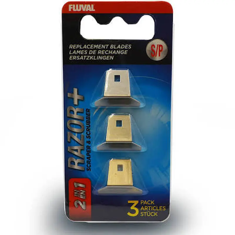 Fluval Razor & Algae Scrubber Blade 3pk-sml 11085