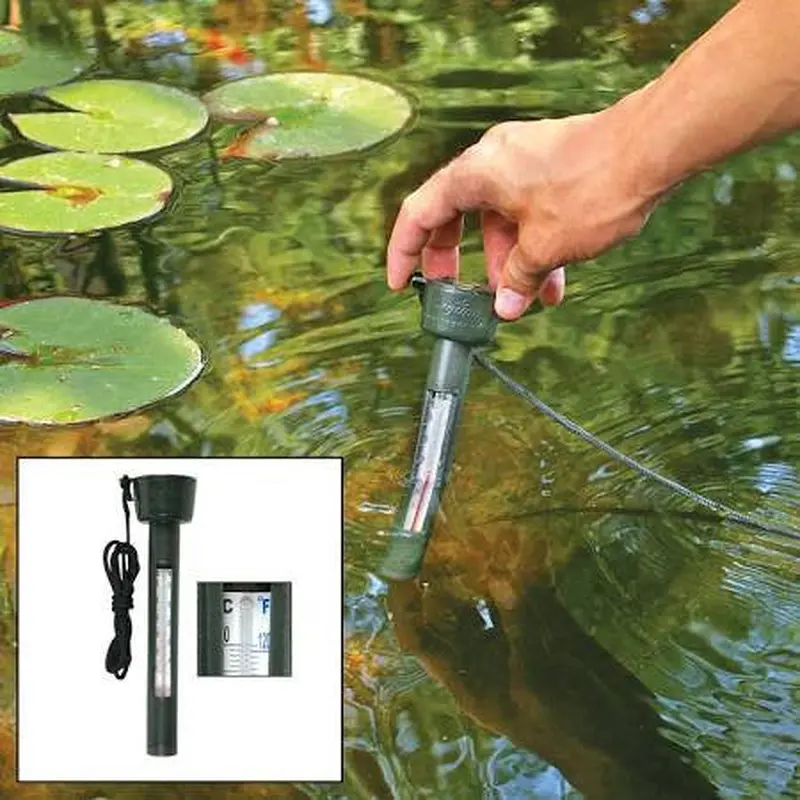 Hagen Laguna Pond Thermometer C&f Scale Pt945