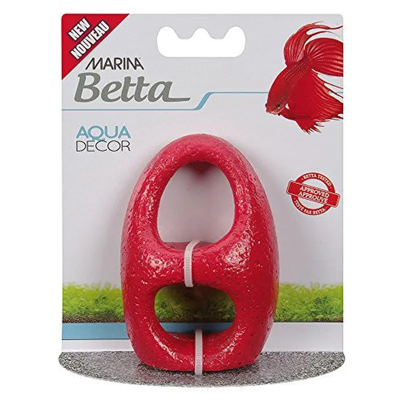 Marina Betta Ornament -red Stone Archway 12234