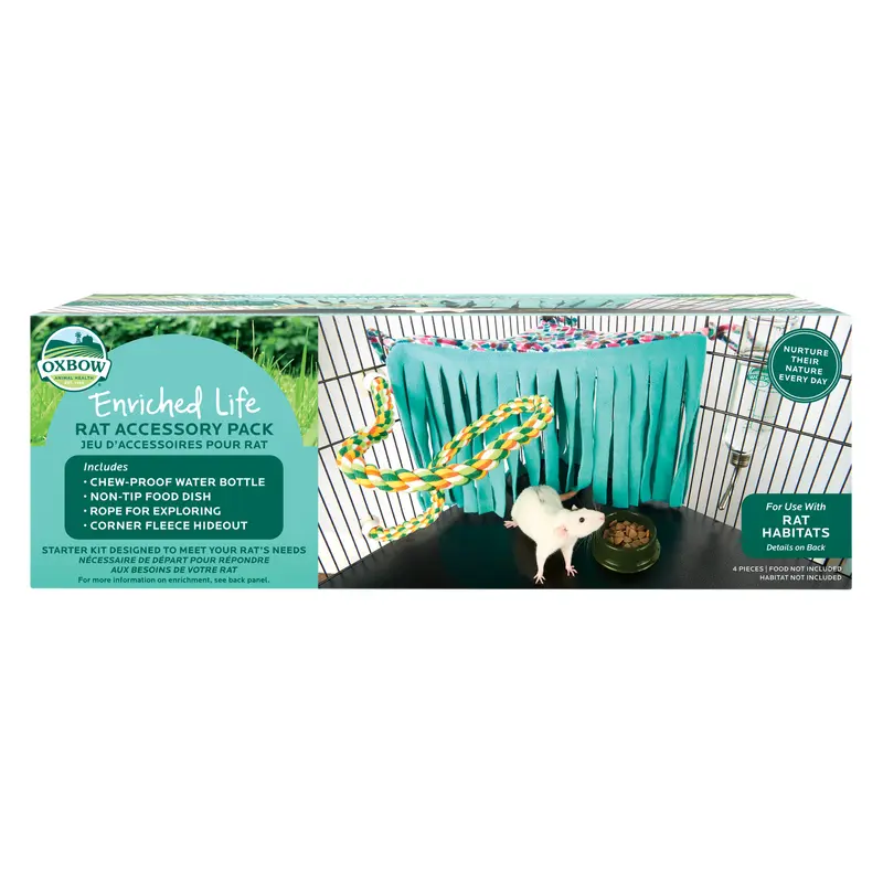 Oxbow Animal Health Enriched Life Rat Starter Kit Accessory Pack One Size