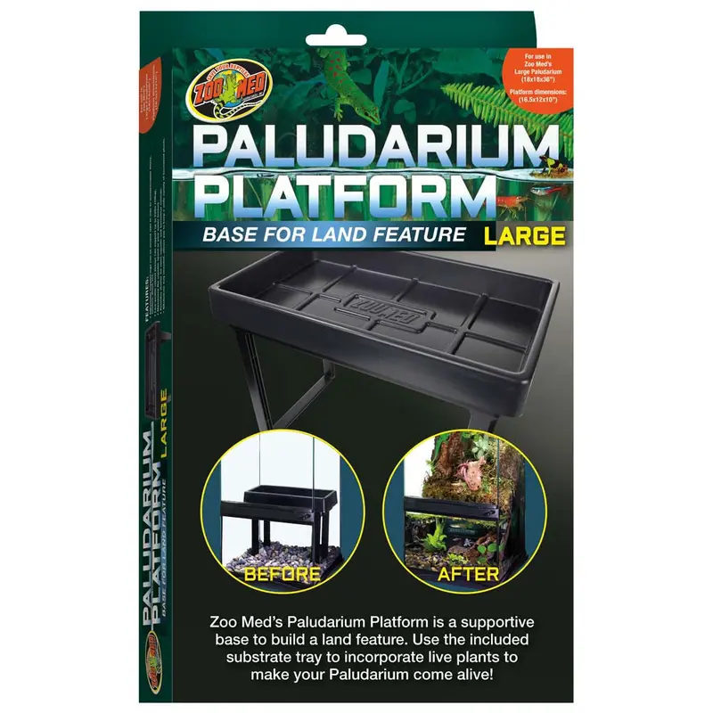 Zoo Med Paludarium Platform Black LG