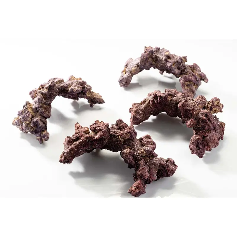 CaribSea LifeRock Nano Arch Purple, Brown 8 in 4 Pack