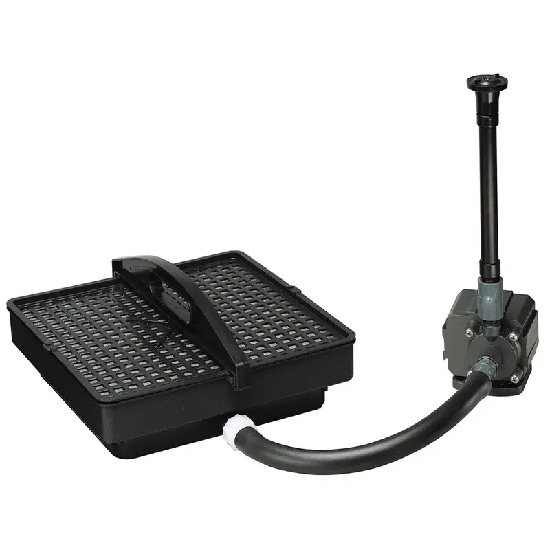 Danner Garden Pond 1350 Filter & Pump Kit Black 350 GPH