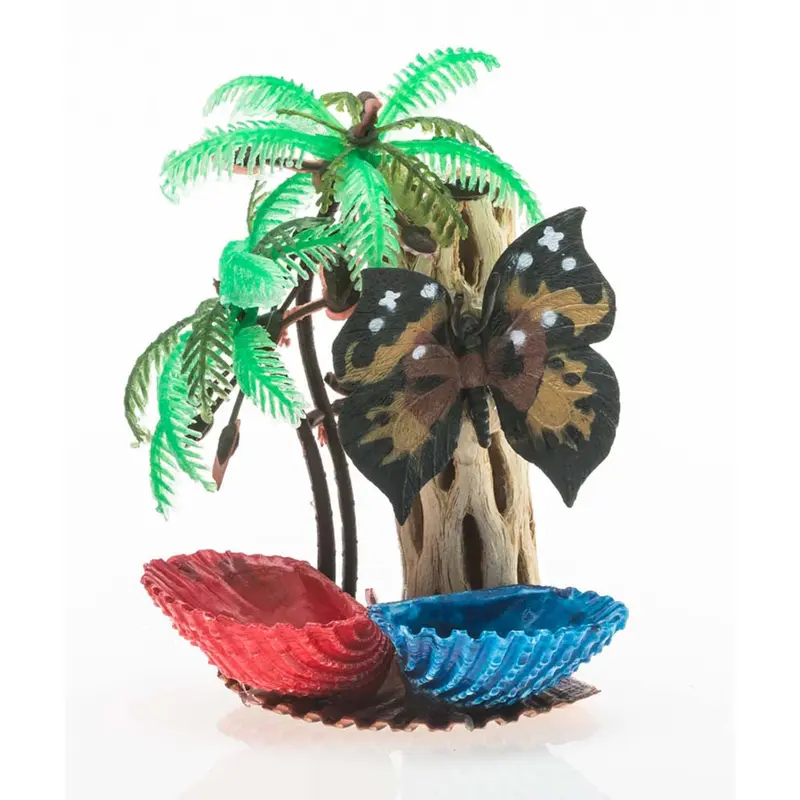 Florida Marine Research Packaged Centerpiece with Food & Water Dish Multi-Color MD