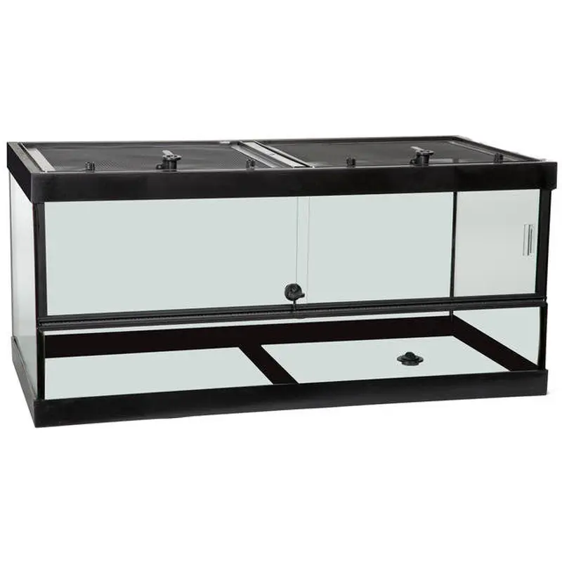 TetraFauna Deluxe ReptoHabitat Terrarium Black, Clear 36 in x 18 in 40 gal