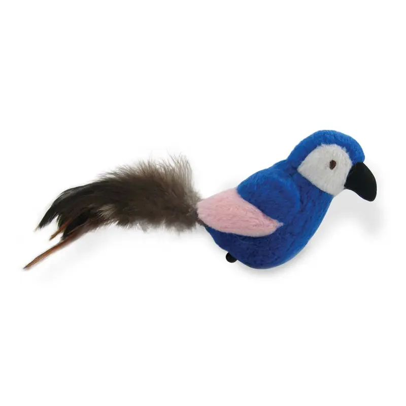 Petlinks Parrot Tweet Electronic Sound Catnip Toy Assorted