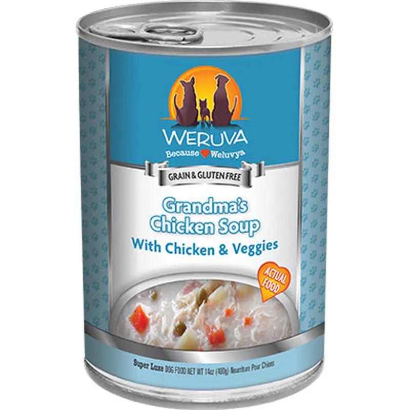 Weruva Dog Grandma's Chicken Soup 14z / 12pk 