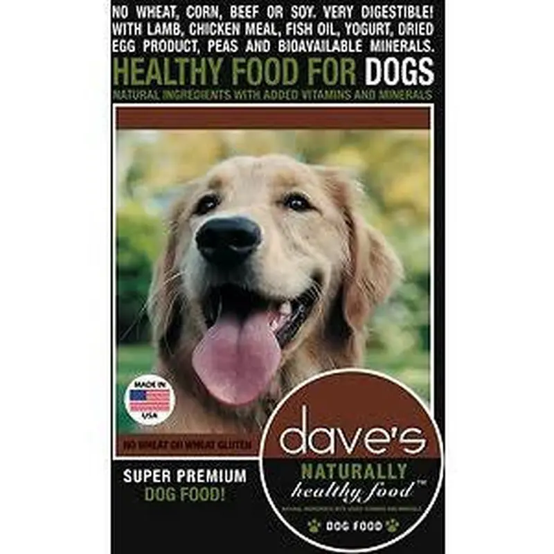 Dave's Pet Food Dog Naturally Healthy Adult 30lb 