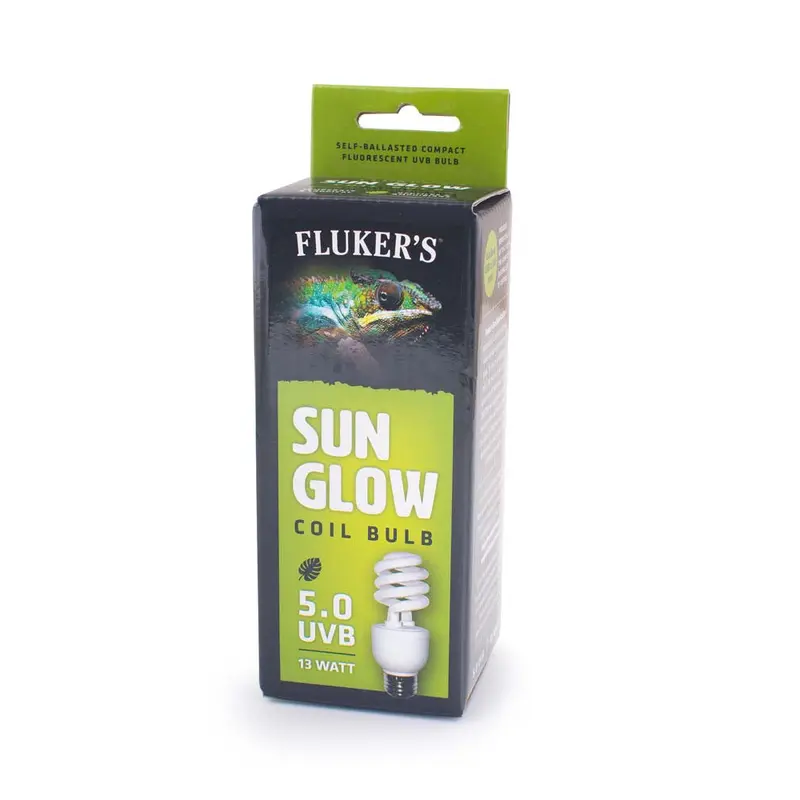 Fluker's Sun Glow 5.0 UVB Tropical Fluorescent Bulb White 13 Watt