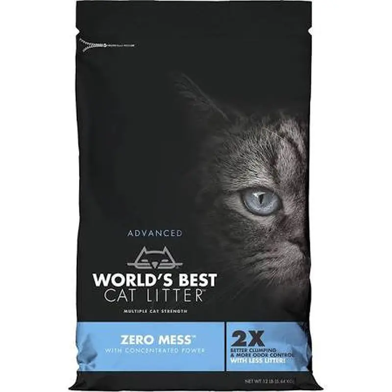 World's Best Advanced Zero Mess Litter 3/12lb 