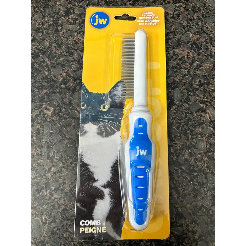 JW Pet Company Grip Soft Cat Comb 