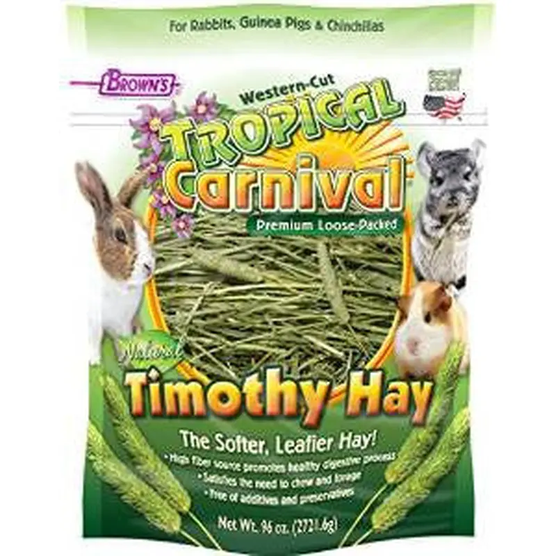 F.M Brown's Tropical Carnival Timothy Hay 96z 