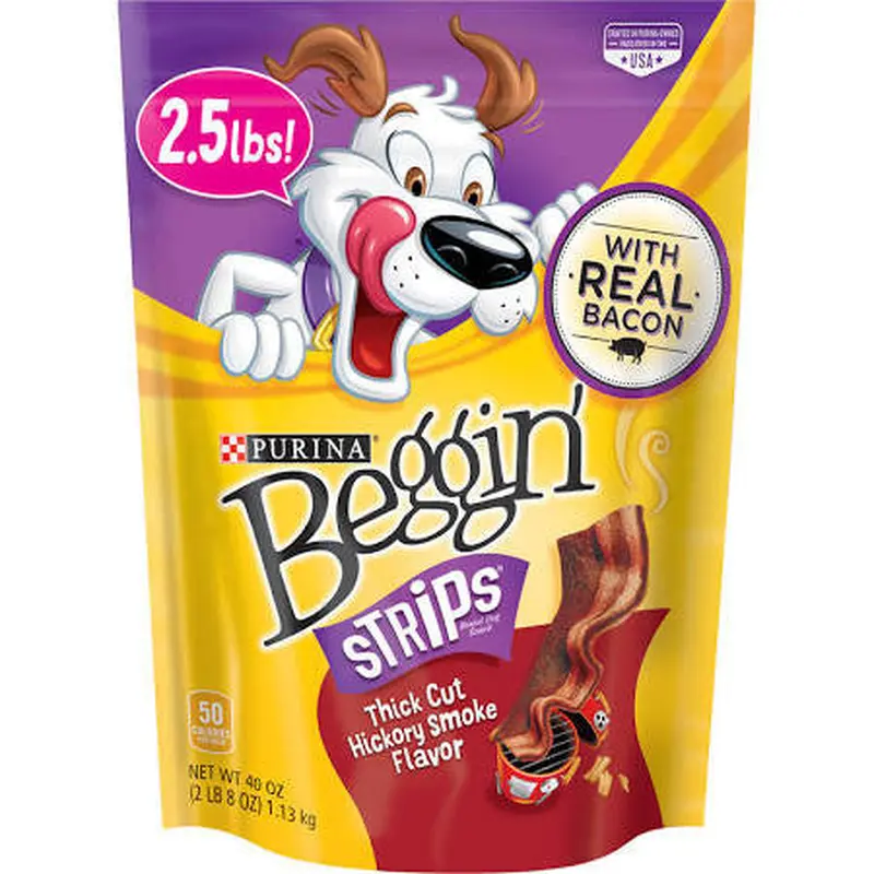Beggin Strips Thick Cut Hickory 3/40z 