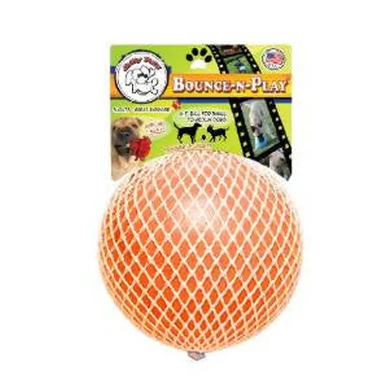 Jolly Pets Bounce-N-Play Orange 4.5" 