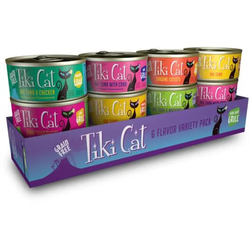Tiki Cat King Kamehameha Variety Pack 12/2.8 oz. 