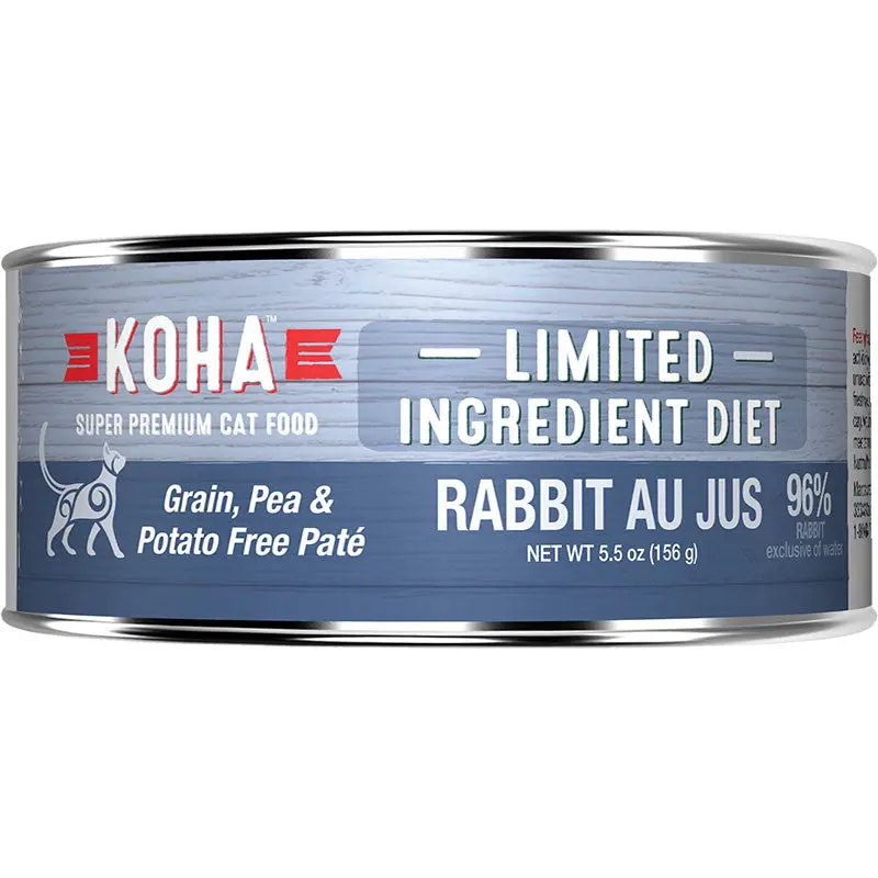 Koha C Lid Pate Gf Rbt 5.5oz