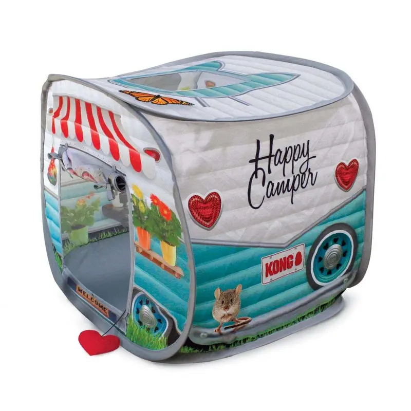 KONG Play Spaces Camper Catnip Toy Multi-Color One Size