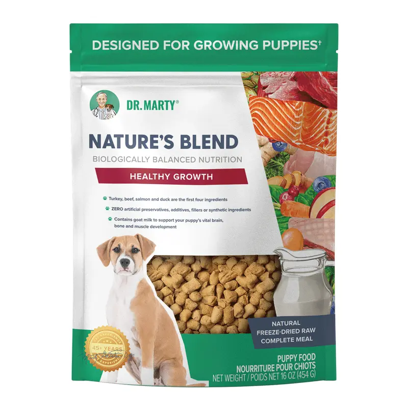 Dr. Marty's Nature's Blend Freeze Dried Puppy 16 oz