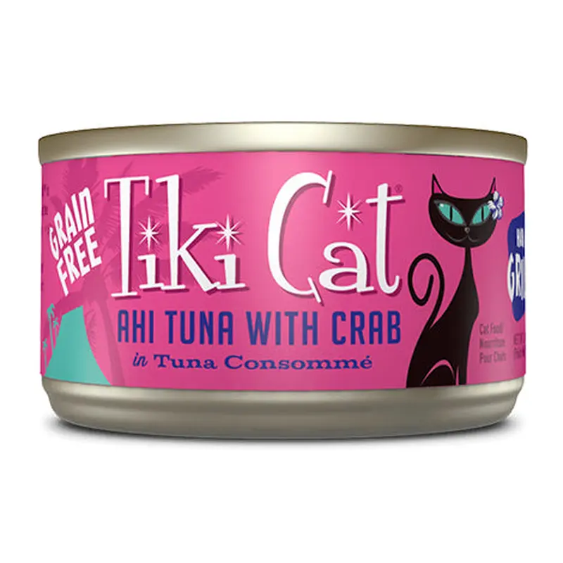 Tiki Cat Hana Ahi Tuna with Crab 6oz