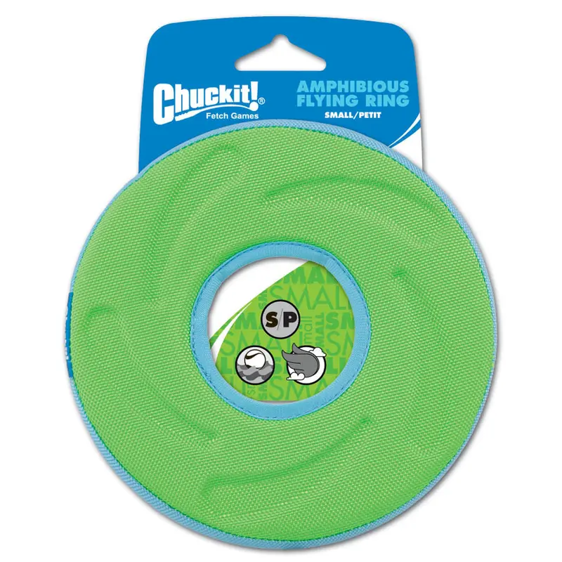 Chuckit! ZipFlilght Flying Ring Dog Toy Assorted SM