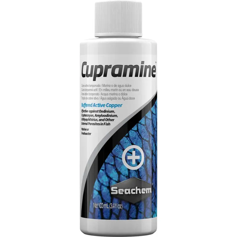 Seachem Cupramine Copper Treatment 3.4 fl. oz