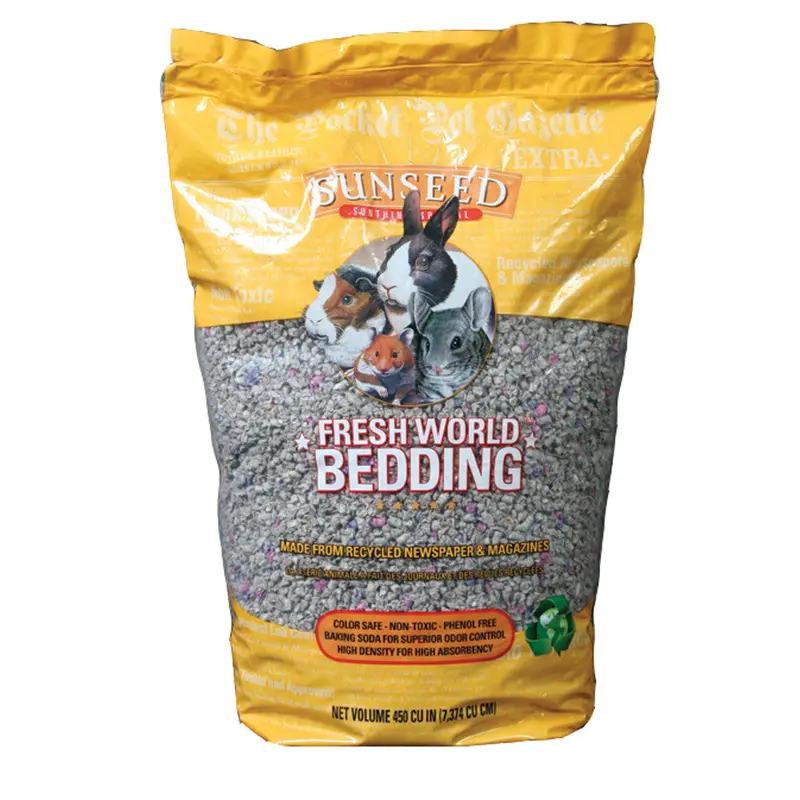 Sun Seed Fresh World Bedding for Small Animals Grey 450 cu in