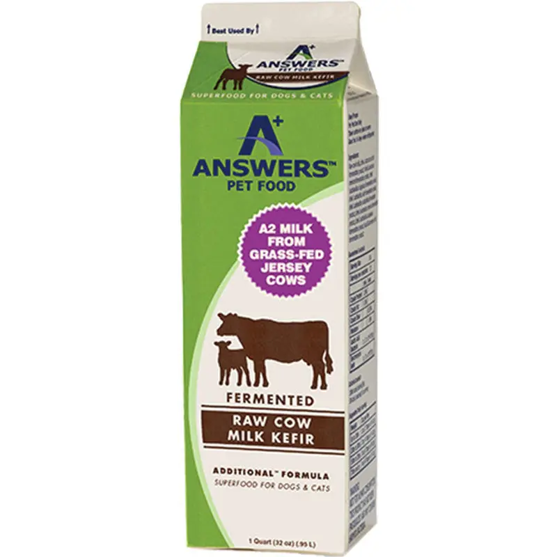 Answers Dog Frozen Fermented Cows Milk Kefir 1qt 