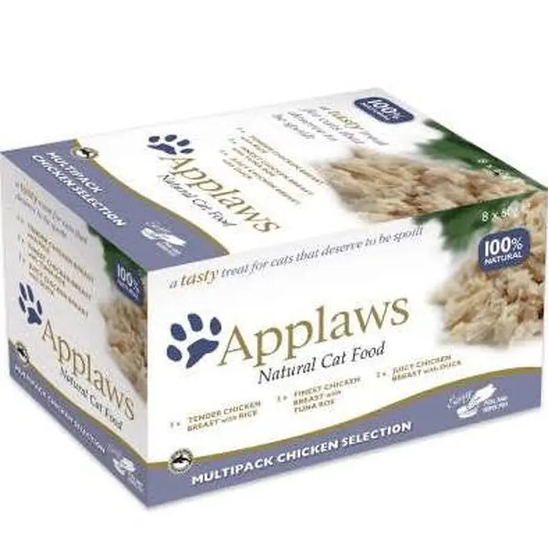 Applaws Cat Chicken 4 Pack Peel Top Dish 2.12oz 
