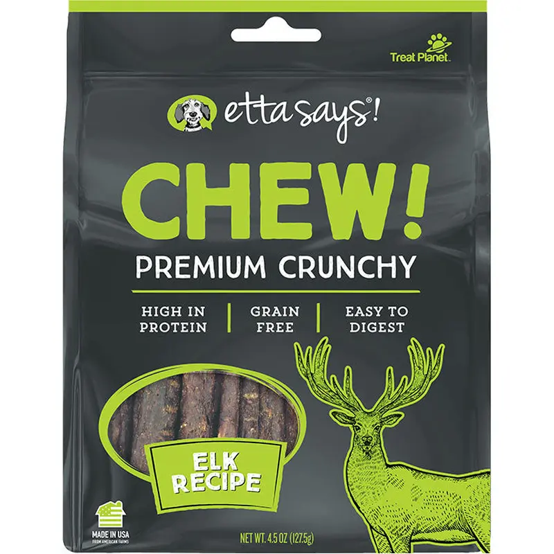 Etta Says Dog Chewy Elk 4.5oz 