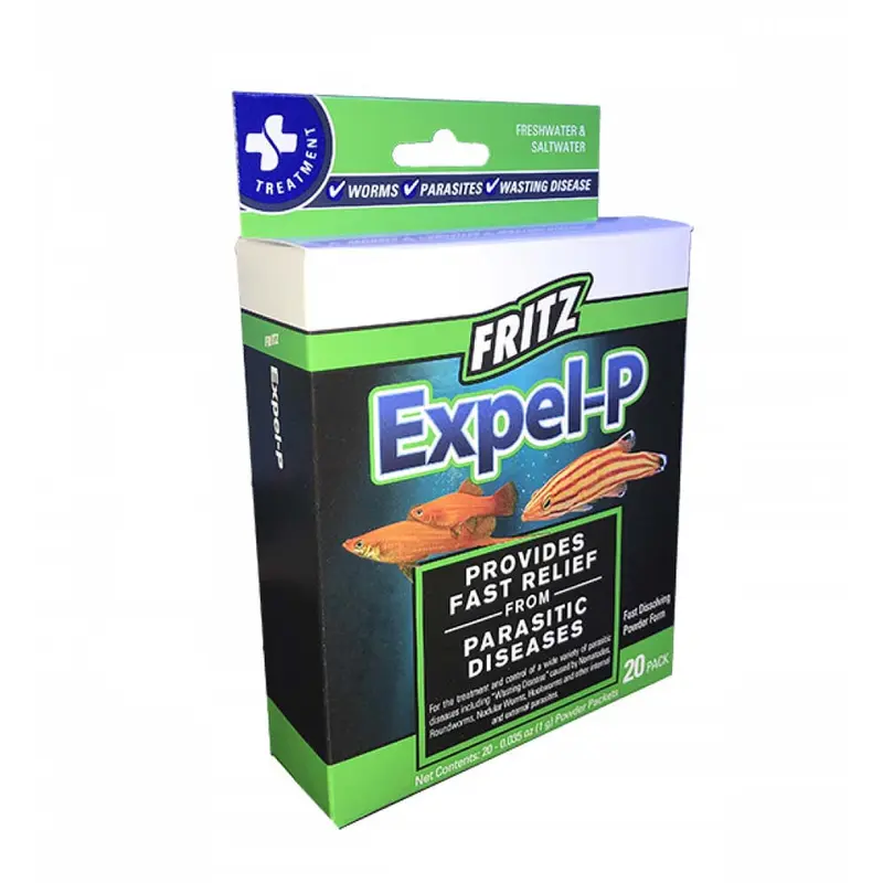 Fritz Expel-P Parasitic Fish Medication 20 Count (D)