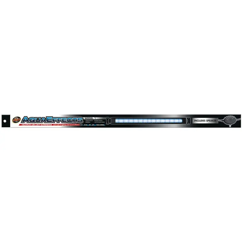 Zoo Med AquaEffects Model 1 LED Light Fixture Black 48 in
